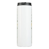 Terrapin And Black Eyed Susan Flowers Art Nouveau タンブラー (裏面)