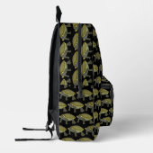 Terrapin (pattern black) - Backpack プリントバックパック (左)