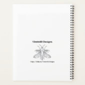 Terrapin (pattern black) - Planner プランナー手帳 (裏面)