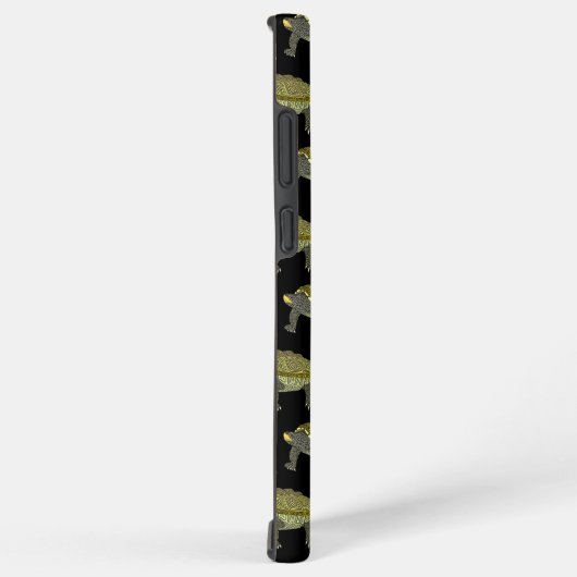Terrapin (pattern black) - Samsung Case Galaxyケース (右側面)