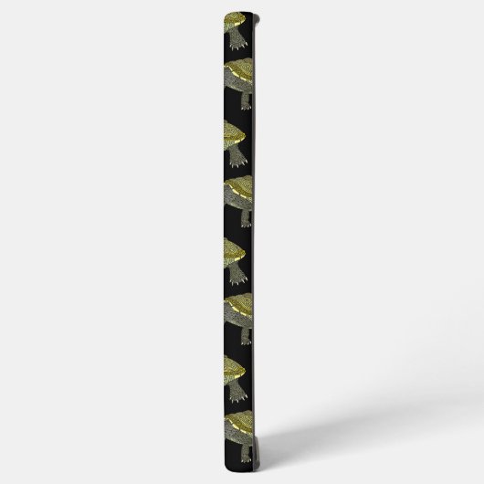 Terrapin (pattern black) - Samsung Case Galaxyケース (左側面)