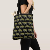Terrapin (pattern black) - Tote Bag トートバッグ (クローズアップ)