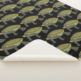 Terrapin (pattern blanket) - Sherpa Blanket シェルパブランケット
