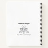 Terrapin (pattern white) - Notebook ノートブック (裏面)