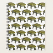 Terrapin (pattern white) - Planner プランナー手帳 (正面)
