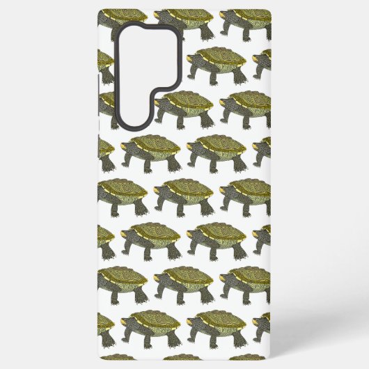 Terrapin (pattern white) - Samsung Case Galaxyケース (裏面)