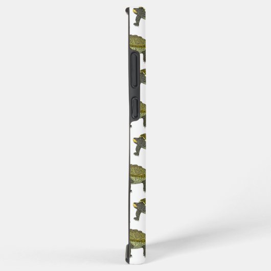 Terrapin (pattern white) - Samsung Case Galaxyケース (右側面)