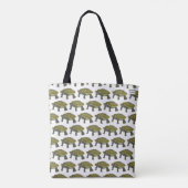 Terrapin (pattern white) - Tote Bag トートバッグ (裏面)