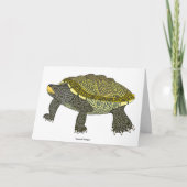 Terrapin (white) - Greeting Card カード (正面)