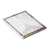 Terraqueous Globeメモ帳の新しい地図 ノートパッド (アングル)