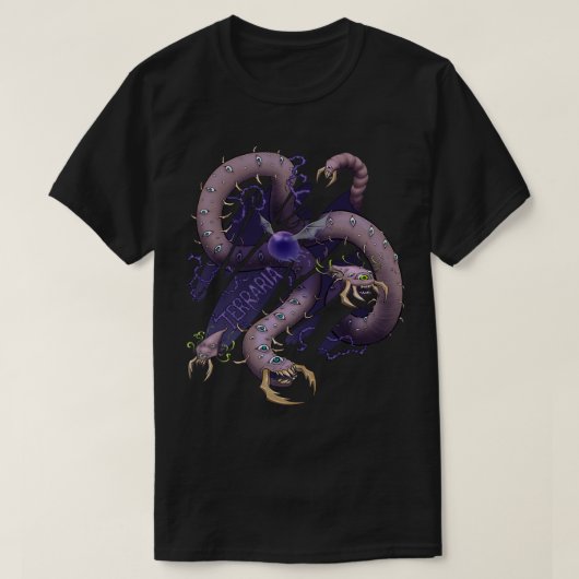 Terraria Eater of Shirts Tシャツ (デザイン正面)