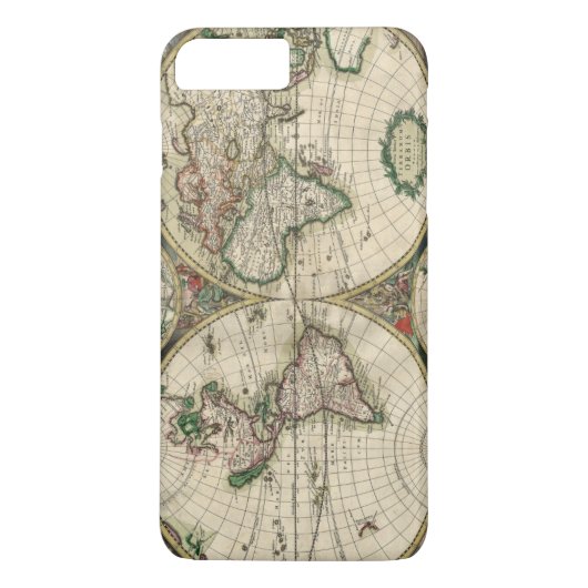 Terrarum Orbis Tabula Case-Mate iPhoneケース (裏面)