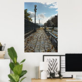 Terrasse Dufferin，ケベック，カナダ ポスター (ホームオフィス)