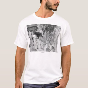 Terravilleの写真の鉱山そして製造所 Tシャツ