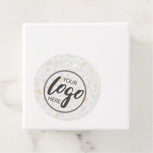 Terrazzoモダン Ceramicあなたのロゴ価格ラベル フェイバータグ (インサイチュ)