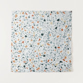 Terrazzo床の大理石シームレスな手作りパター タペストリー (正面(横))