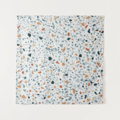 Terrazzo床の大理石シームレスな手作りパター タペストリー (正面)