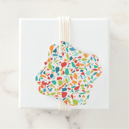 Terrazzo建築デザイカラフルナー フェイバータグ (インサイチュ)