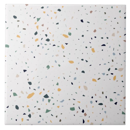terrazzo floor texture patternセラミックタイル タイル (正面)