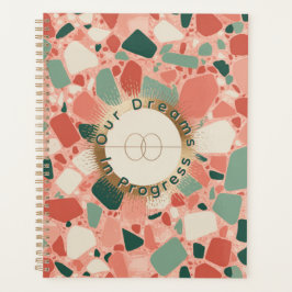 Terrazzo & Gold Wedding | Modern & Fun Celebration プランナー手帳