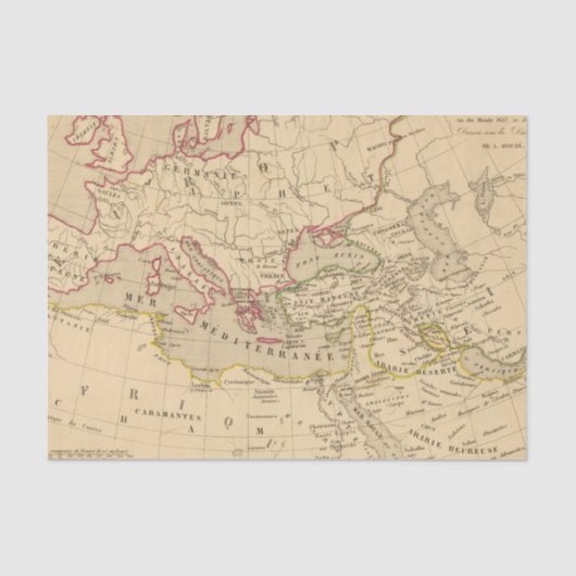 Terreの補助のtroisのfils de Noe 薄葉紙 (正面)