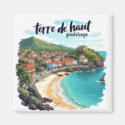 TERRE DE HAUT GUADELOUPE マグネット (正面)
