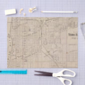 Terre Haute、ビゴCoの計画 薄葉紙 (クラフト)