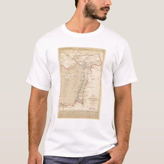 Terre Sainteの吊り下げ式のlaのプリミアのcroisade Tシャツ (正面)