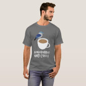 Terrestrialree Kingfisher Australian Bird retro fu Tシャツ (正面フル)