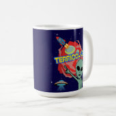 terricolas – 人間のエイリアンの怖さ コーヒーマグカップ (正面右)