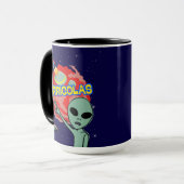 terricolas – 人間のエイリアンの怖さ マグカップ (正面左)