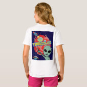 terricolas – 人間のエイリアンの怖さ tシャツ (裏面フル)