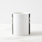 Terrier chihuahua mixed breed dog closeup コーヒーマグカップ (中央)