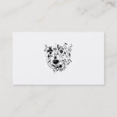 Terrier Face、Companyの会社名、 名刺 (裏面)