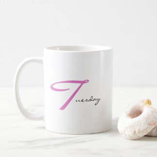 Terrific Tuesday ポジティブな気分に Simple Modern コーヒーマグカップ