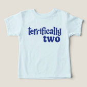 Terrifically Two T-shirt (デザイン正面)