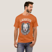 Terrifying Clown Face Killer Clown Costume Horror  Tシャツ (正面フル)