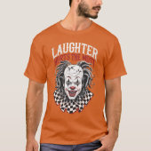 Terrifying Clown Face Killer Clown Costume Horror  Tシャツ (正面)