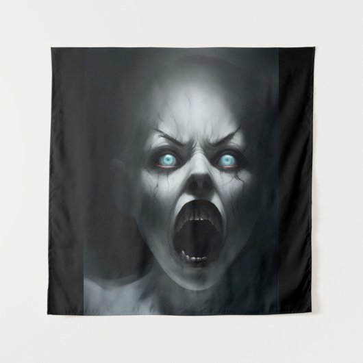 Terrifying Screaming Specter Wallpaper タペストリー (正面)