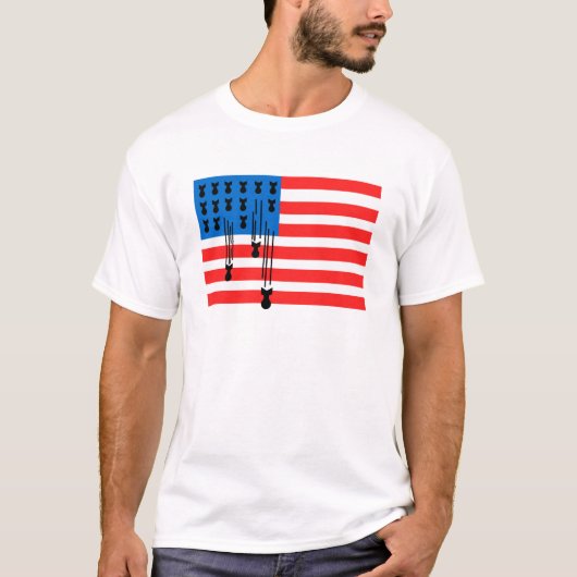 Terror Bandeira USA Tシャツ (正面)