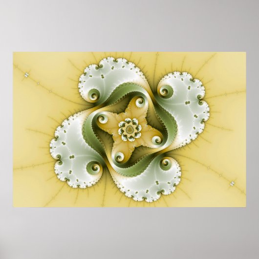 Terror Power – フラクタル・アート ポスター (正面)