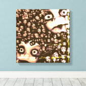 Terror twins,Haunted dolls picture canvas art キャンバスプリント (インサイチュ (ウッドフロア))