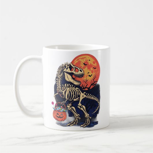 TerrorSaurus Tees コーヒーマグカップ (左)