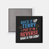 Terryで逆花火を打ち上げる マグネット (正面/裏面)