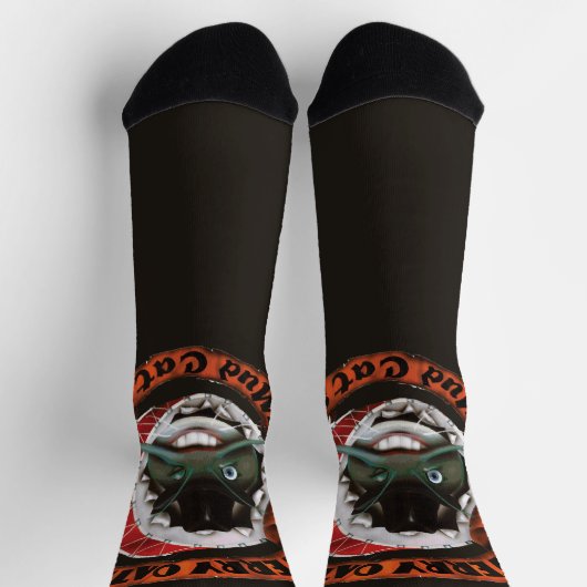 Terry Oates & the Mudcat 2025 Socks ソックス (上部)