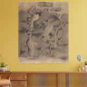 Tertiär-Gestalt キャンバスプリント (インサイチュ (リビング))