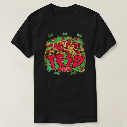 TESDクリスマス！ Tシャツ (デザイン正面)