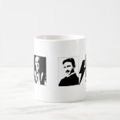 Teslaおよびエジソン-オリジナルAC/DC. コーヒーマグカップ (中央)