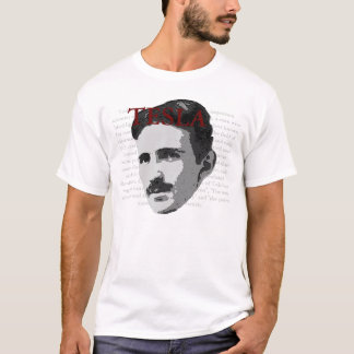 Teslaのワイシャツ Tシャツ
