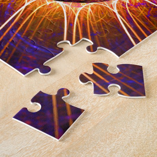 Teslaの他の目のフラクタルの芸術 ジグソーパズル (側面)